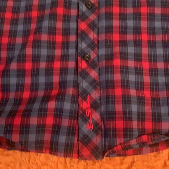 Men’s Medium Plaid button down Ben Sherman button-up - Picture 5 of 13